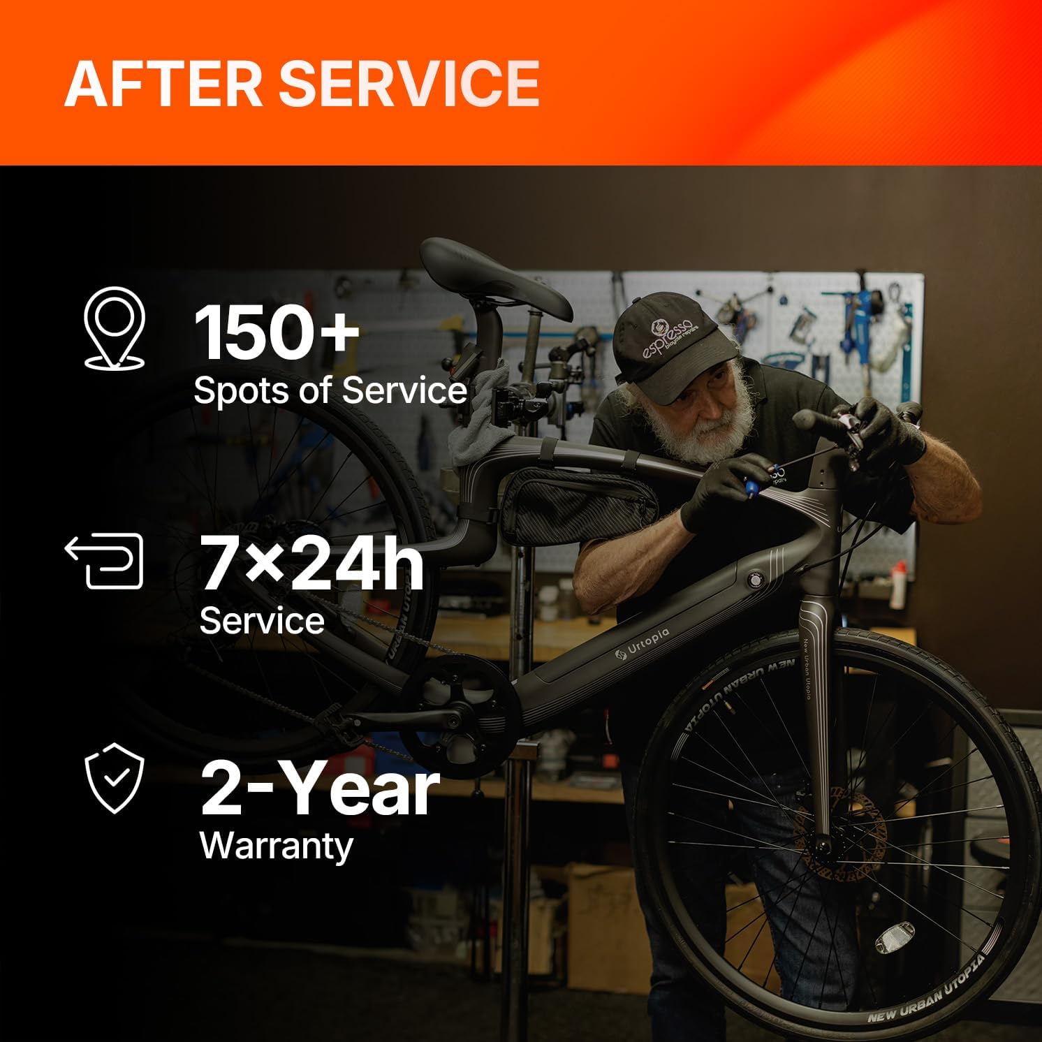 Urtopia Carbon 1Pro Electric Bike 37 lbs